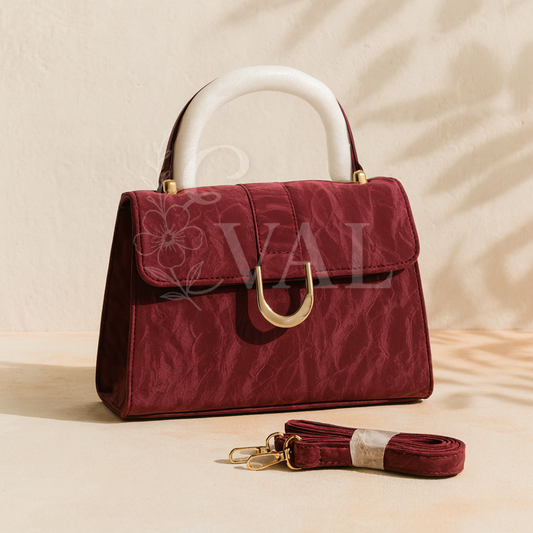 Eval Structura – Maroon Luxe
