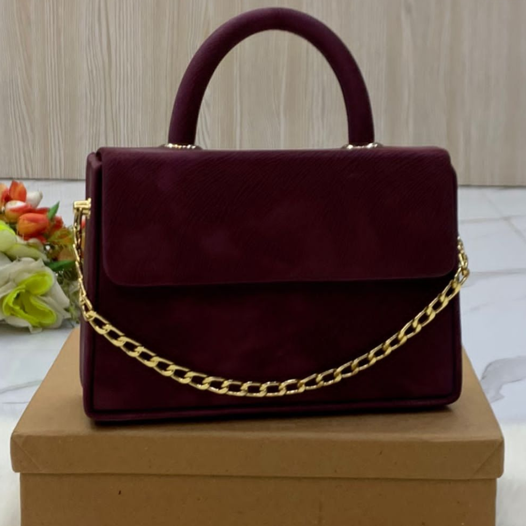 Eval Petite Luxe – Wine Red