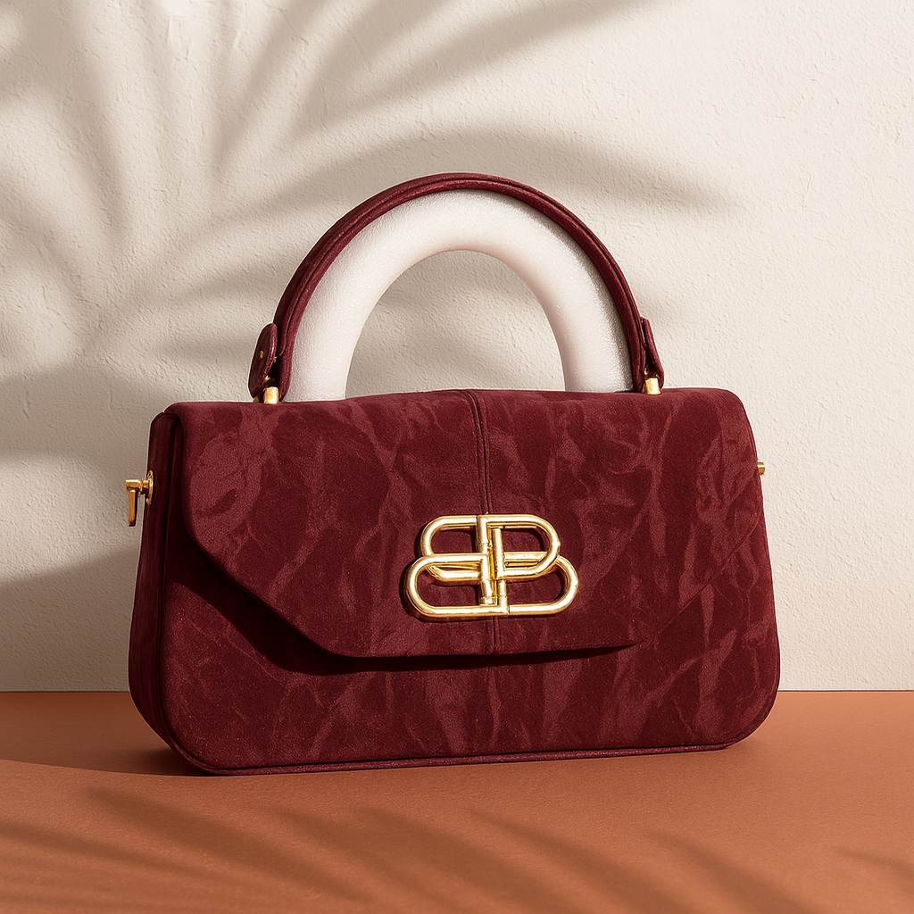 Eval Silk Shadows – Deep Wine Red