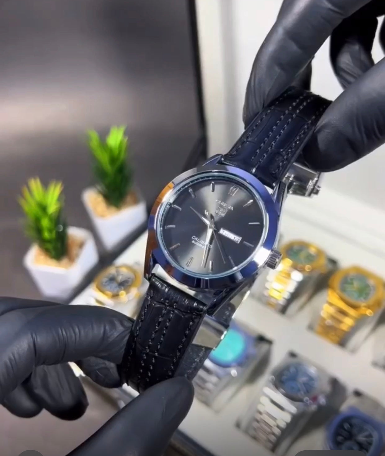 AA+ Tag Model With Day & Date - Quartz